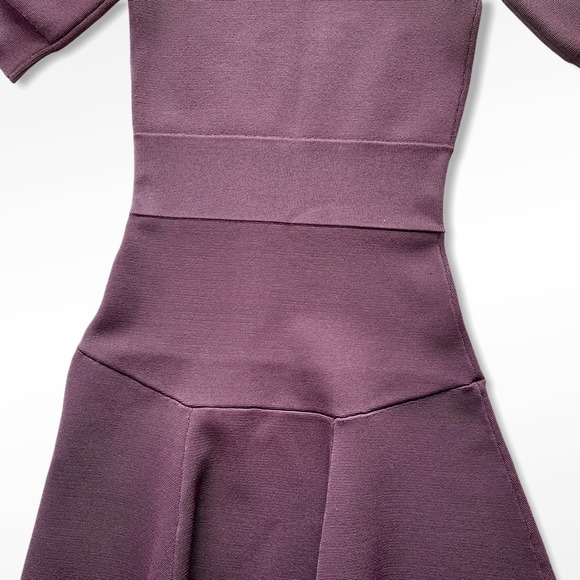 A.L.C. Elbow Sleeve Bandage Flounce Mini Dress XS - Picture 9 of 12